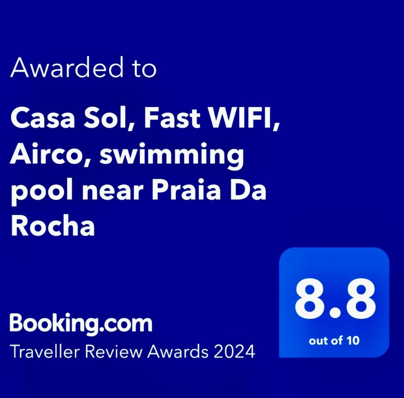 Casa Sol, Fast Wifi, Airco, Swimming Pool Near The Beach Praia Da Rocha Портиман Экстерьер фото